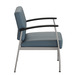 CHK32601 VITALITY MEDICAL CHAIR - Slate Blue, Silver Frame