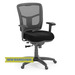 7621 BASIC MESH TASK CHAIR  W/ARMS- BLACK