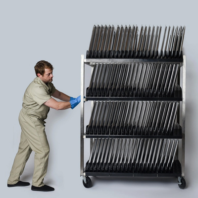 Cook's 630-5420S 54 In Wide Sheet Pan Vented Tray Drying Rack