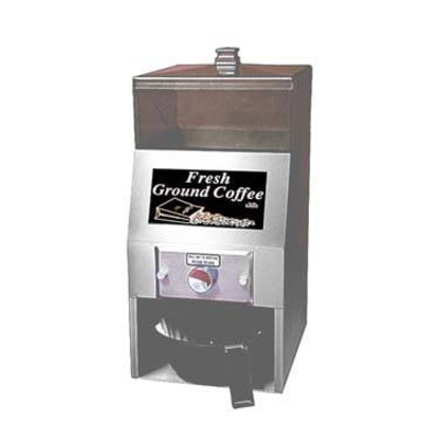 Grindmaster-Cecilware MODEL-A Accommodates Brew Basket Up To 8-3/4" Diameter 1-1/2 To 3-1/4 Oz Adjustable Portion Control (1) 6 Lbs Lexan® Hopper GRINDMASTER AL-LEN™ Ground Coffee Dispenser