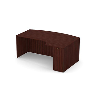 PL177R 71" RIGHT PORKCHOP-BOWFRONT- Mahogany
