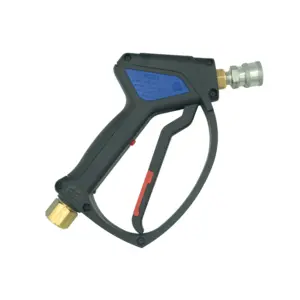 MTM Hydro SG28 Spray Gun, 4000 PSI, 12 GPM, Live Swivel, QC Socket