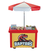 Cambro CVC55158 Camcruiser Vending Cart 55-3/16" X 31-1/4" X 93-