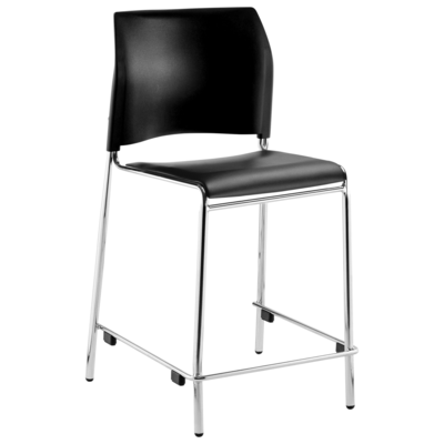 NPS 8710C-11-10 NPS® 8700 Series Cafetorium Plush Vinyl Stool, 2