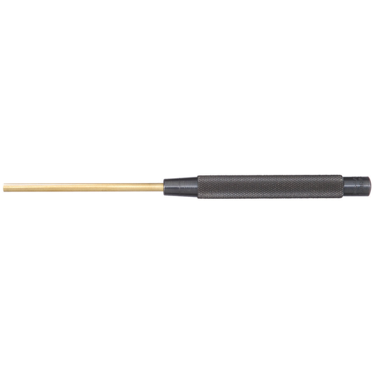 STARRETT B248B Brass Drive Pin Punch, 8"L X 3/16" Tip Diam.