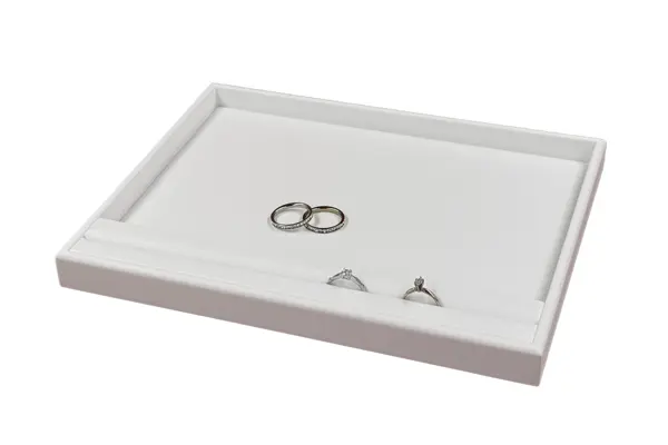PRESENTATION TRAY W/RING SLOT