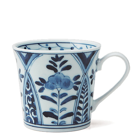 Blue & White Flowers Mug 10 oz. 