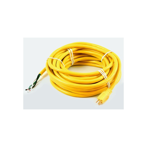 Power Cord, 14/3 50' Yellow