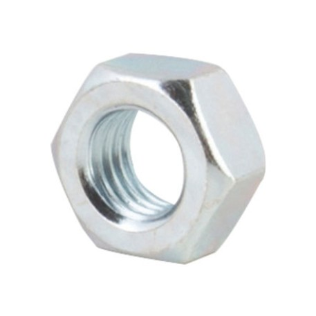 M10 - 1.25 ISO 8673 STYLE 1 HEX NUT CLASS 8 ZINC TRIVALENT CLEAR