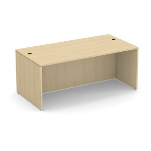 PL101 71"W x 36"D DESK SHELL- Maple