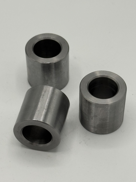 5/8" X 1" X 1" SPACER 1018 STEEL PLAIN W/ LIGHT OIL PER PRINT