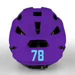 1 Color Custom Font Die Cut Number Decals - Lacrosse