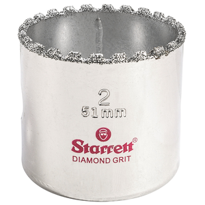 STARRETT KD0200-N 2'' (51mm) Diamond Grit Hole Saw