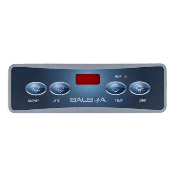 Balboa Series VL403 4 Button Topside Overlay 80-10671-K