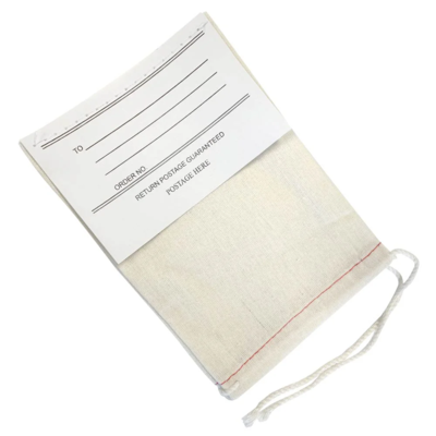 Cloth Mailing Bag with Tag - 6" x 4"