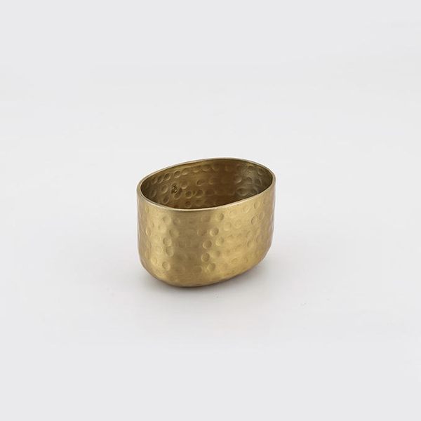 Hammered Aluminum Entree Baskets