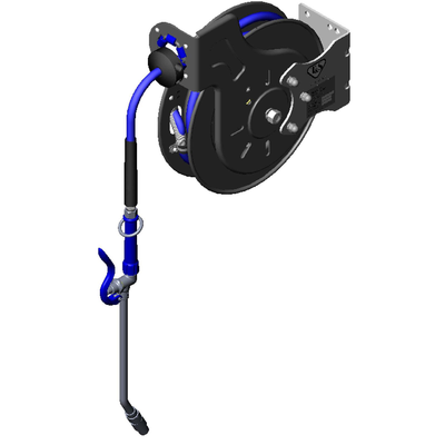 T&S Brass B-7232-10 Hose Reel System Open