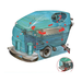 Reconditioned Tennant 5680 Walk-Behind Floor Scrubber
