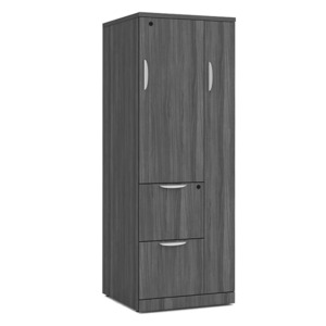 PL207 65" WARDROBE/STOARGE CABINET- Coastal Gray