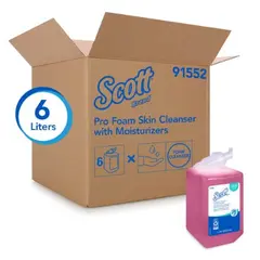 91552 KC FOAMING MOISTURIZING SKIN CLEANER, 1000 ML, 6/CS