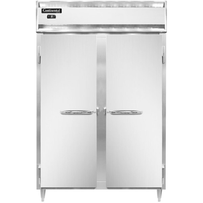 Continental Refrigeration DL2F-SS Designer Line Freezer Two Sect