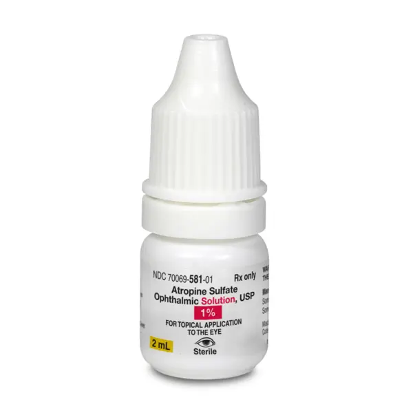 Atropine 1% 2mL Somerset NDC 70069058101