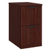 PL249 MOBILE PEDESTAL FILE/FILE - Mahogany