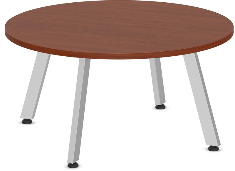 Source Office Furniture Classic Round Meeting Table 36" with Square