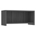 PL208OH 36" OPEN HUTCH - COASTAL GRAY