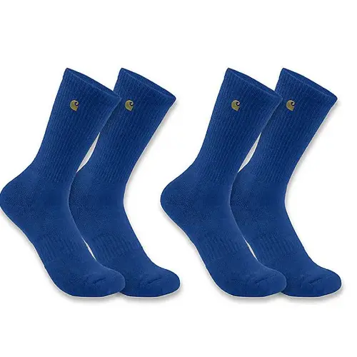 Carhartt ASC2252 - Force Midweight Crew Sock 2-Pack - Dark Horizon Blue