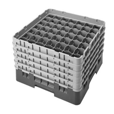 Cambro 49S958163 Camrack Glass Rack with 5 Extenders
