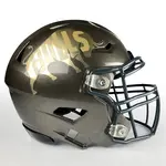Ghost Finish Chrome Football Helmet Decals