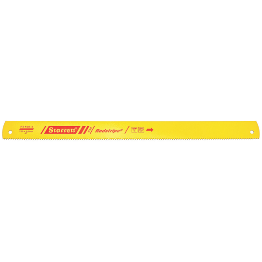 STARRETT RS700-4 28 x 2-3/16 x 100 x 4T, Redstripe Power Hacksaw Blade