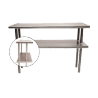Advance Tabco CDS-18-108 Overshelf Table Mounted
