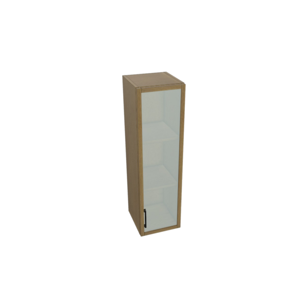 Belmont Glass Door Wall Cabinet Kit - 12”x 42” X 13”