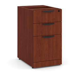 PL166 BOX/BOX/FILE PEDESTAL- CHERRY