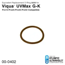 O-Ring: Viqua O-Ring for the UVMax G - UVMax K, Pro 10 - Pro 50