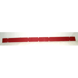 Blade, Inner, Notched 1/8" Red
