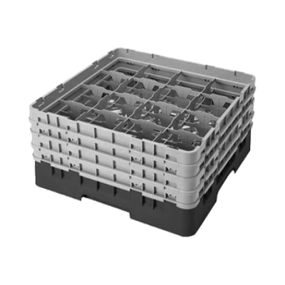 Cambro 16S800119 Camrack Glass Rack with 4 Extenders