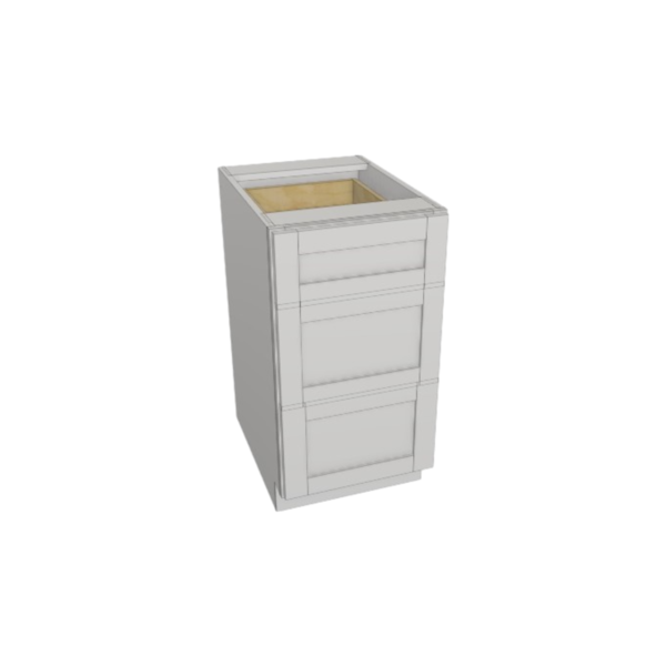 Metropolitan White Drawer Base - 18 W X 34 1/2 H X 24 D
