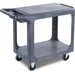 Carlisle UC194023 40" x 19" Grey Utility Carts 