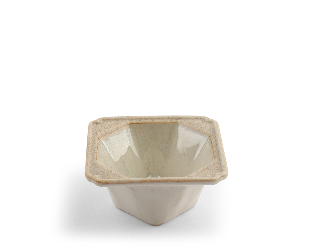 Sauce Dish Sand 3" Square