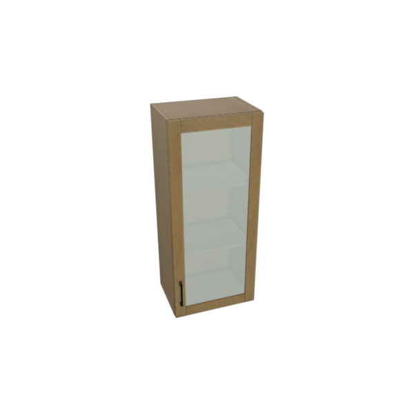 Artesia Glass Door Wall Cabinet Kit - 18”x 42” X 13”