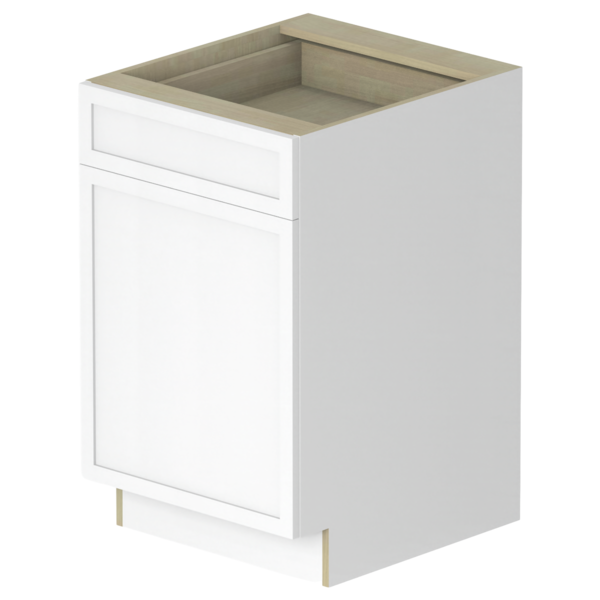 Fresno Pure White Box  Base Kit - Kit - 12"X 34 1/2”H X 24”D