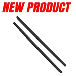 Window Felt Outer Beltline Weatherstrips - Crew Cab Rear