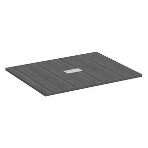 PL437THALF 47" x 60" CONFERENCE TABLE TOP - Coastal Gray