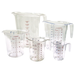 Winco PMCP-5SET Polycarbonate Measuring Cup