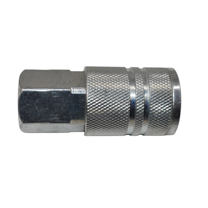 8-Ball Steel Coupler (3/8" Body, 3/8" Female NPT) Bulk Packed
