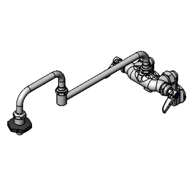 T&S Brass B-0599-CR Pantry Faucet Double