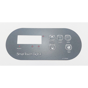 ACC LX1005 5-Button Topside Overlay 80-LX1005-OL